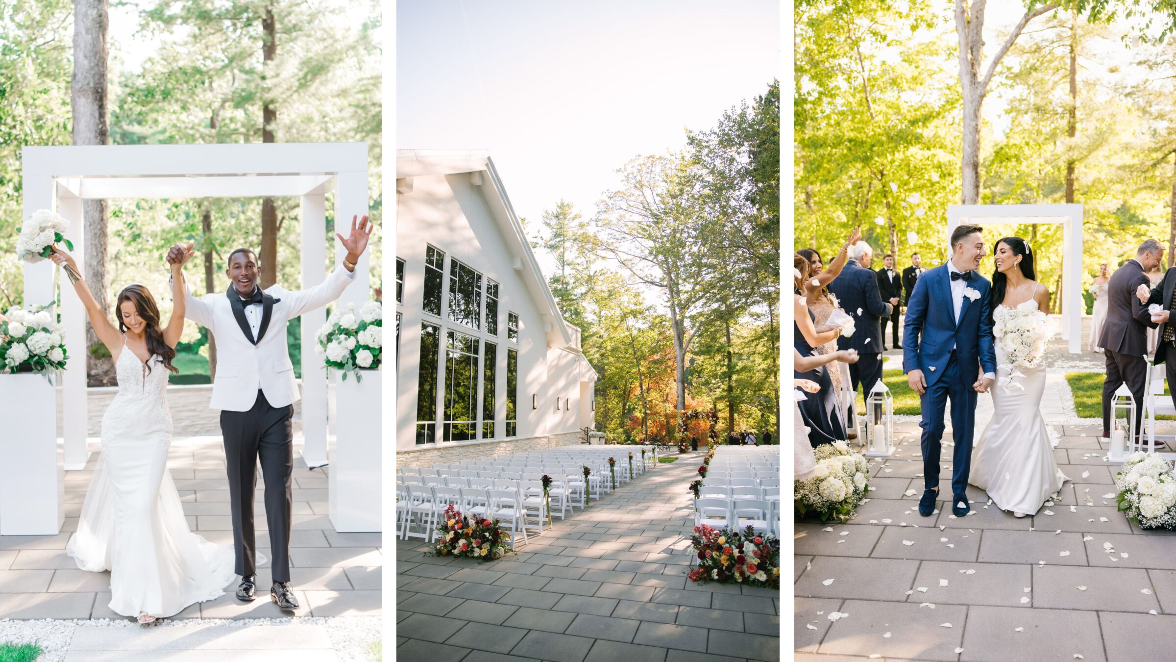 Outdoor Wedding Ceremonies in Massachusetts | Lakeview Pavilion
