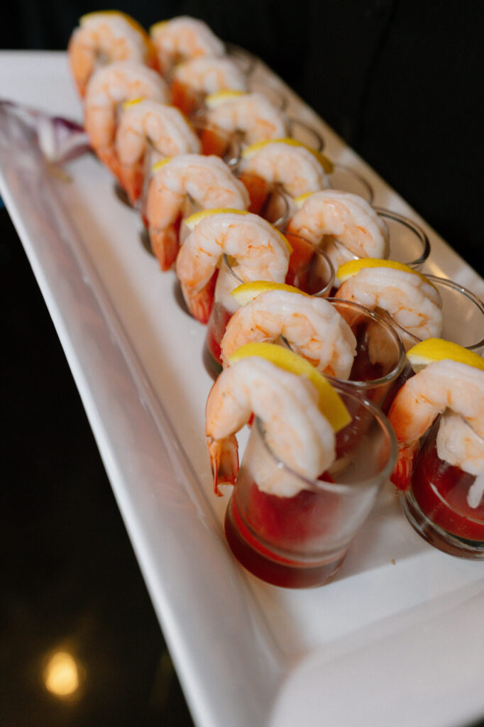 Shrimp Cocktails - Massachusetts Wedding Catering - Lakeview Pavilion